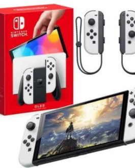 Nintendo Switch Oled 64GB Branco e Preto / Frete Grátis