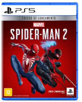 Jogo Ps5 Spider-man 2 / Mídia Física