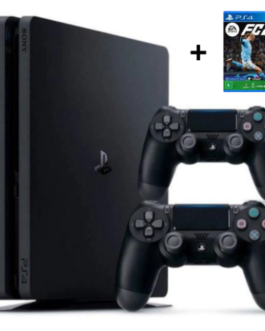 PS4 SLIM 500GB + 2 CONTROLES / 1 ANO DE GARANTIA / FRETE GRÁTIS