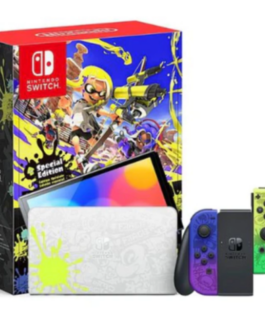 Nintendo Switch Oled 64GB Splatoon 3 Edição Limitada / Frete Grátis
