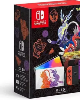 Nintendo Switch Oled 64GB Pokémon Scarlet e Violet Edition / Frete Grátis
