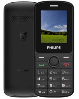 PHILIPS E2101 1.77 DS QUAD BAND BLACK