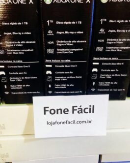 XBOX ONE X 1TB + JOGO BRINDE / FRETE GRÁTIS