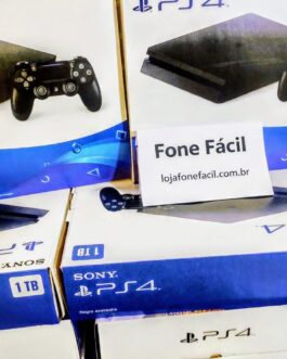 PS4 SLIM 1TB + 2 CONTROLES 1 ANO DE GARANTIA / FRETE GRÁTIS
